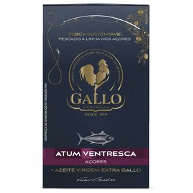 Atum Ventresca Em Azeite Virgem Extra Gallo 120 gr (Peso Escorrido 85 gr)