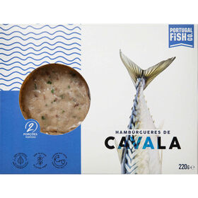 Hambúrguer De Cavala Congelada Portugal Fish 220 gr