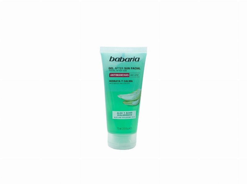 After Sun Babaria Gel Facial Aloe 75 ml