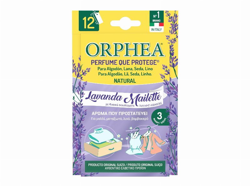 Antitraças Orphea Lavanda 12Un