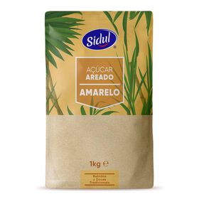 Açúcar Areado Amarelo Sidul 1 kg