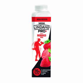Iogurte Líquido Proteína Morango Lindahls 330 ml