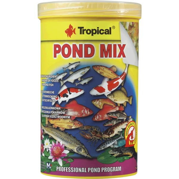 Pond Mix Alimento Para Peixes 1 l