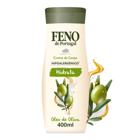 Creme Corpo Hipoalergénico Oliva Feno 400 ml