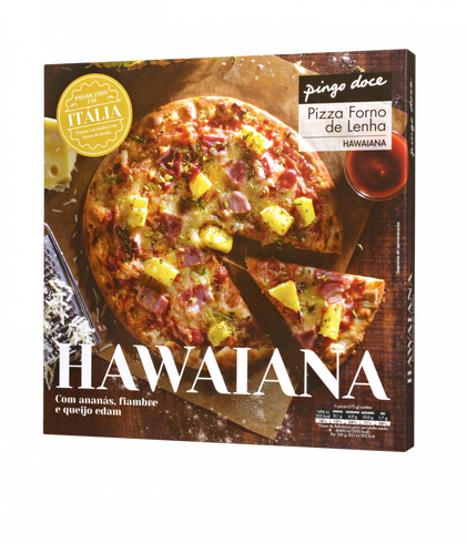 Pizza Hawaiana Forno Lenha Pingo Doce 0.35Kg