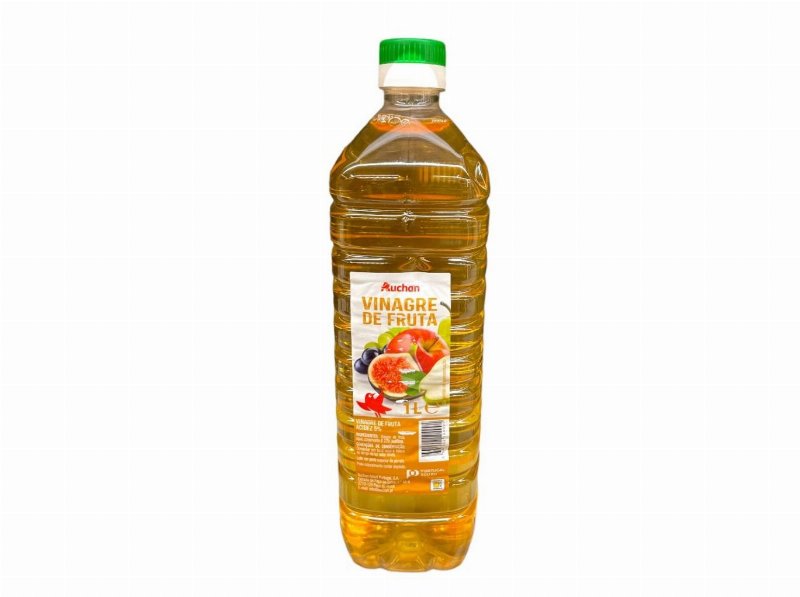 Vinagre Auchan De Fruta Acidez 5% 1 l