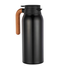 Jarro Térmico Aço Inoxidável 1,5 l Preto Kasa