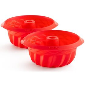 Conjunto 2 Formas Mini-Savarin Silicone Lékué