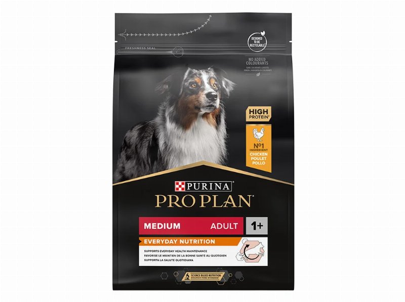 Ração Para Cão Adulto Pro Plan Medium Com Frango 3 kg