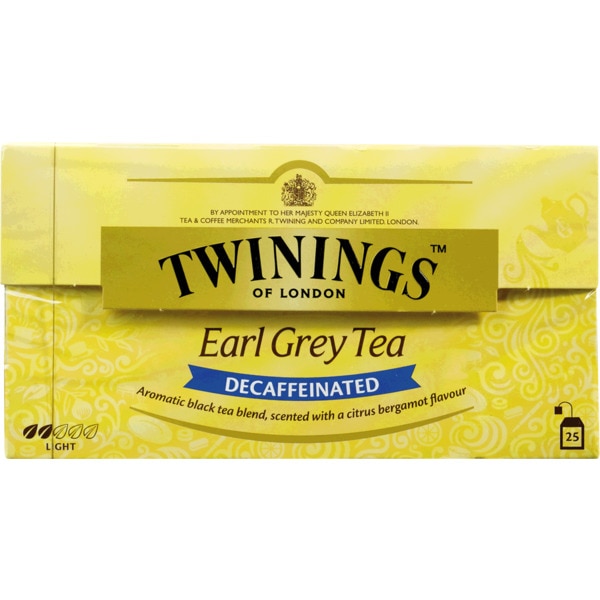 Chá Earl Grey Descafeinado 25 unidades