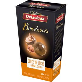 Bombons De Chocolate Com Caramelo Delaviuda 150 gr