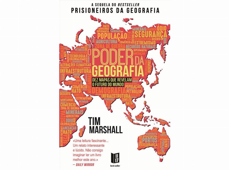 Livro O Poder Da Geografia De Tim Marshall