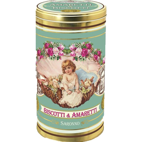 Bolachas Sortidas Amaretti Crunchy E Soft Lata 210 g