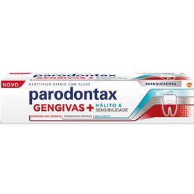Pasta De Dentes Gengivas + Sensibilidade + Hálito + Branqueadora Parodontax 75 ml