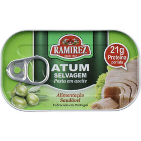 Atum Em Azeite Ramirez 120 gr (Peso Escorrido 86 gr)