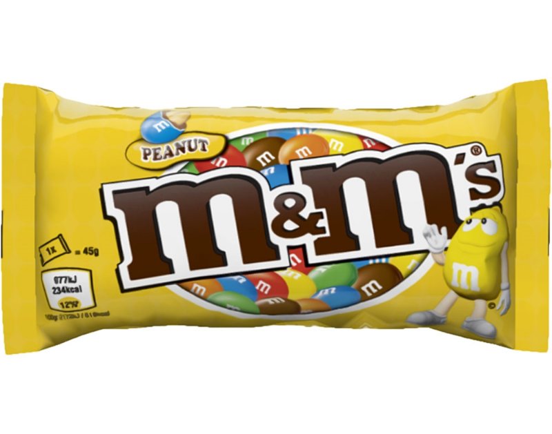 Chocolate M&M's Amendoim Single 45 g