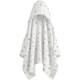 Toalha De Banho Musselina Flores Silvestres Twinko