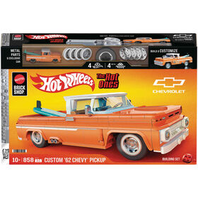 Hot Wheels - Kit De Construção '62 Chevy Pickup 858 Peças