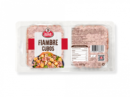 Cubos De Fiambre Terras Do Demo 0.15Kg