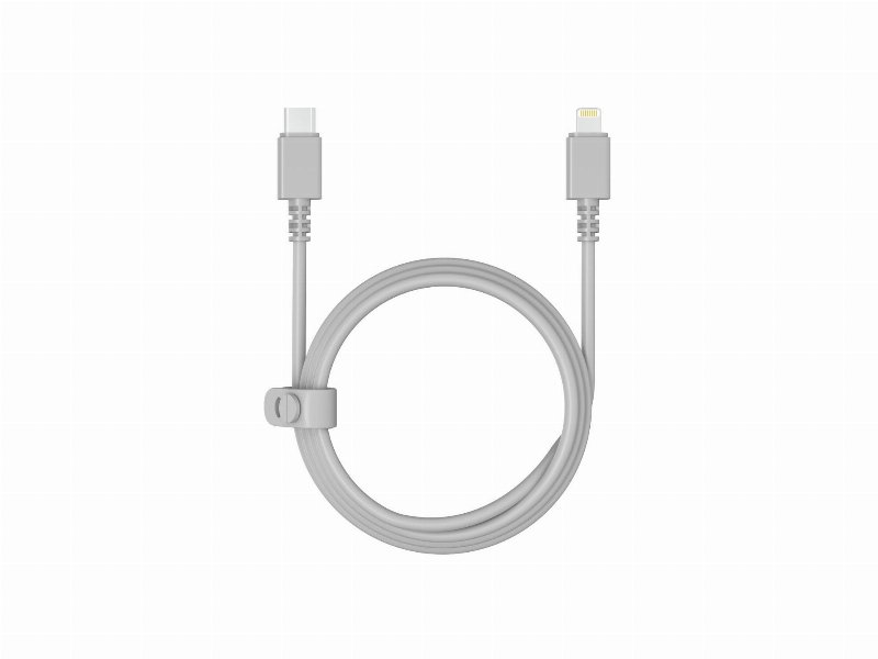 Cabo Usbc To 8Pin Qilive 600194156 Non Mfi Tpe Cinza 1M