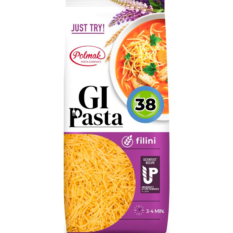 Massa Fusili Baixo Glicémico 250 g
