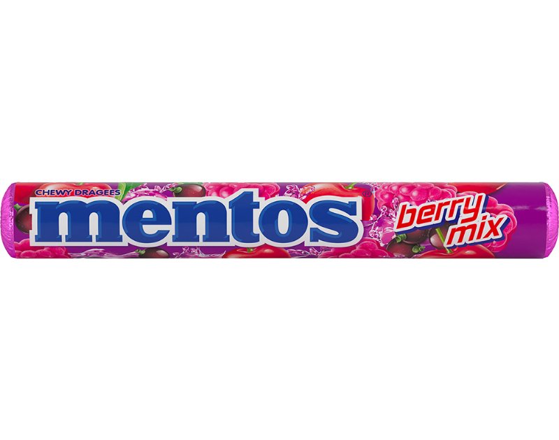 Caramelos Mentos Berry Mix 38 g