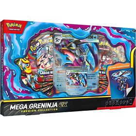 Pokémon - Cartas Tcg - Mega Greninja Ex Premium Collection Box