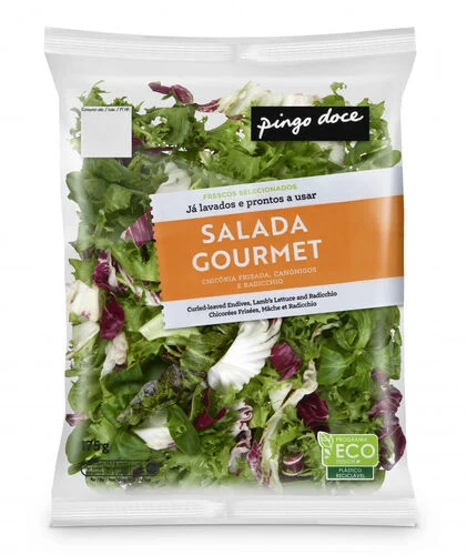 Salada Gourmet Embalada Pingo Doce 0.175Kg