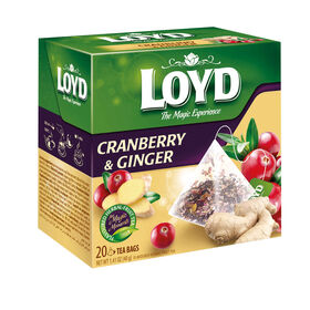 Infusão Arando E Gengibre Pyramid Loyd 20 Un