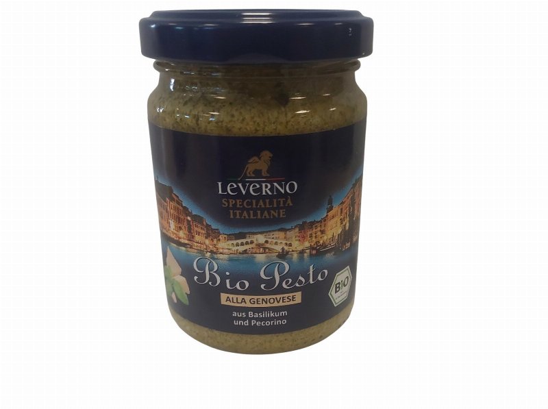 Pesto Alla Genovese Leverno Bio 125 g