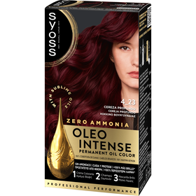 Coloração Permanente Oleo Intense Cereja Profundo 4.23 Syoss 1 Un