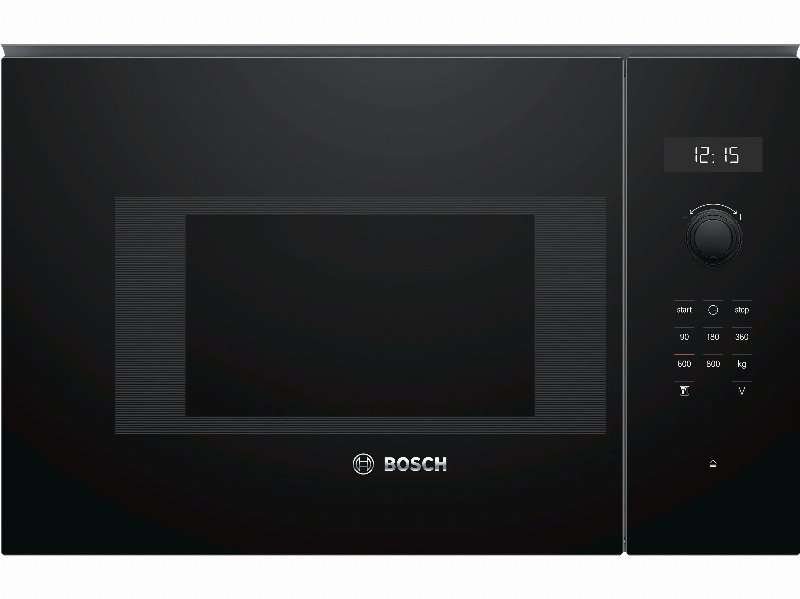 Micro Ondas De Encastre Bosch Bfl524Mb0 Preto 20 l