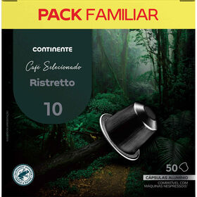 Cápsulas De Café Ristretto Int 10 Continente 50 Un