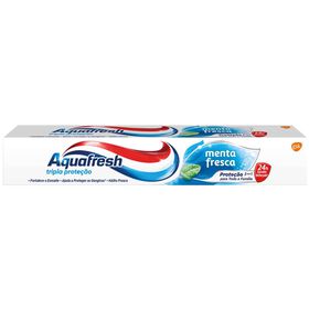 Pasta De Dentes Tripla Proteção Menta Fresca Aquafresh 75 ml