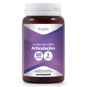 Suplemento Alimentar Articulações E Ossos Cápsulas Supla 60 Un