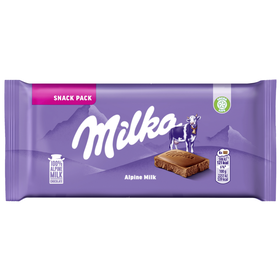Tablete De Chocolate De Leite Milka 45 gr