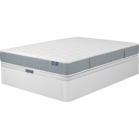Pack Sommier Branco + Colchão Touch New 33 Lusocolchão
