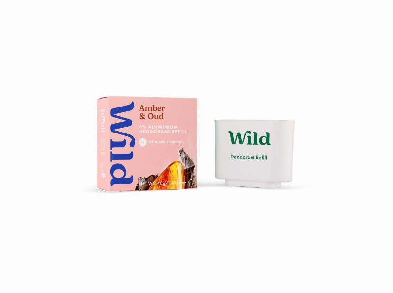 Desodorizante Wild Âmbar Agar Recarga 40 g
