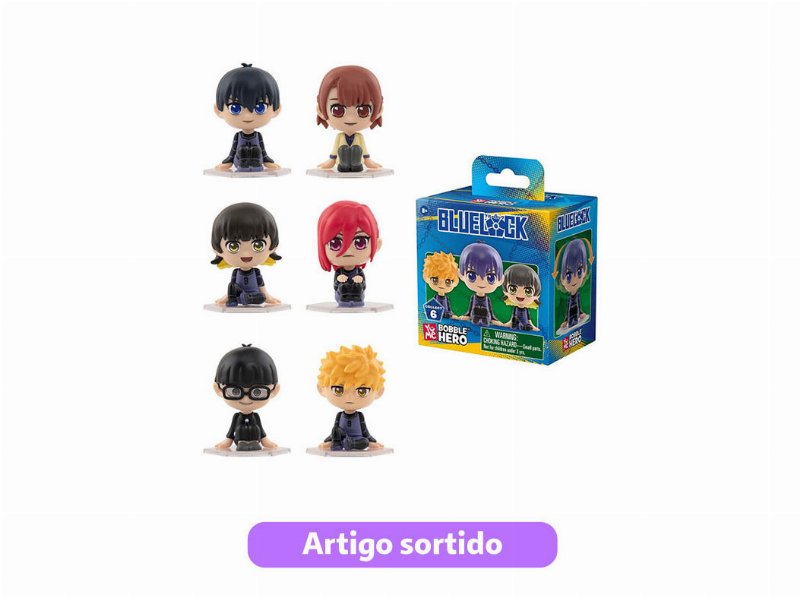 Figura Blue Lock Bobble Hero Modelos Sortidos