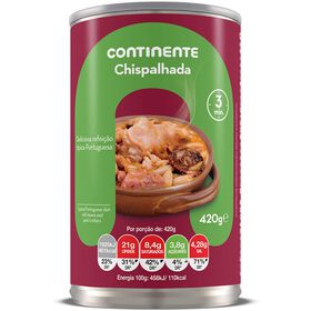 Chispalhada Continente 420 gr (Peso Escorrido 420 gr)