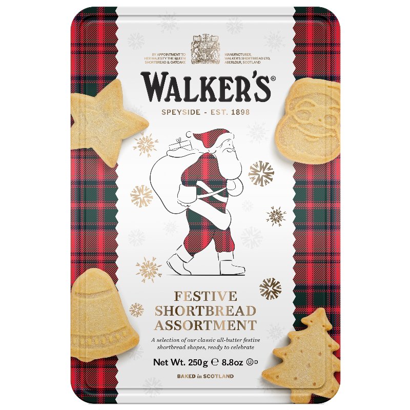 Bolachas De Manteiga Pai Natal Shortbread 250 g