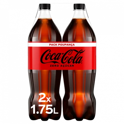 Refrigerante Coca-Cola Zero Pack 2 Coca-Cola 2x1.75L