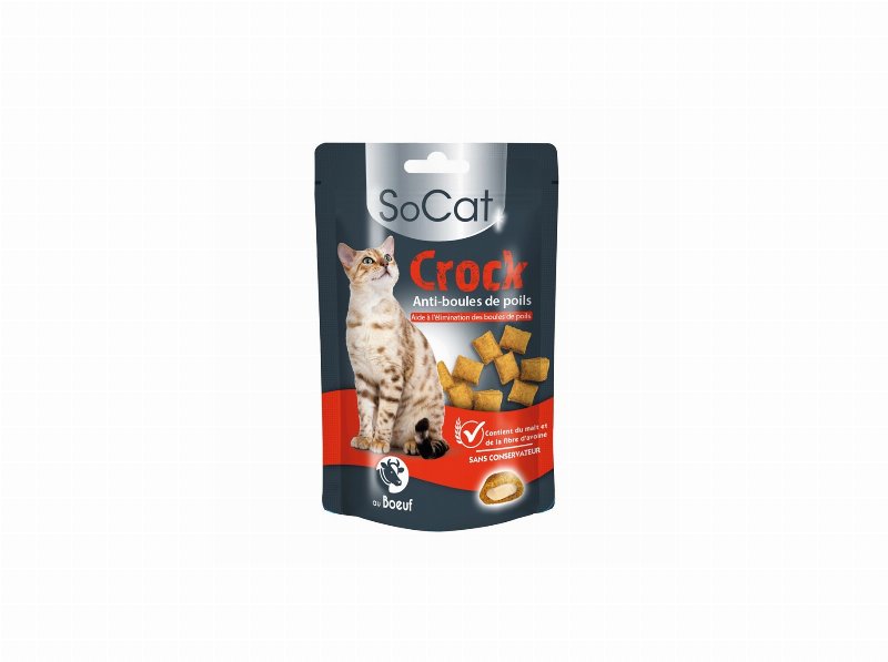 Snack Gato Socat Bolas De Pelo Vaca 60 g