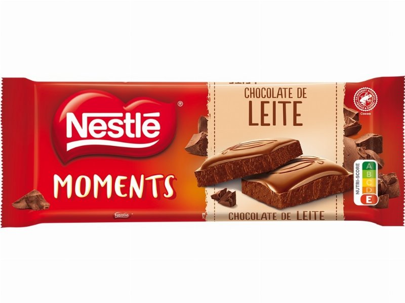 Tablete Nestlé Moments Leite 85 g