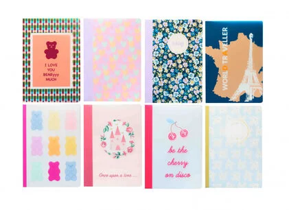 Caderno A4 Agrafado Quadriculado 48 Folhas Scoolmix