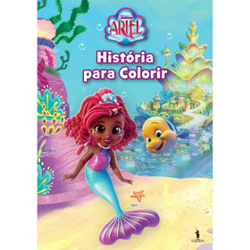 Ariel - História Para Colorir