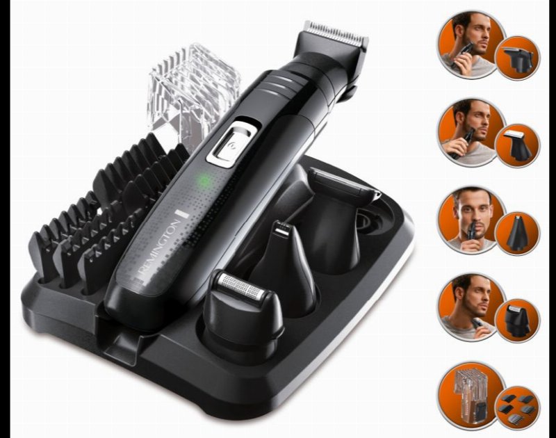 Aparador De Barba Multifunções Remington Pg6130 Kit Personal Groomer