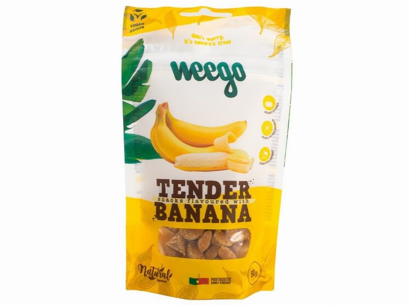 Snack Natural Cão Weego Banana 50 g