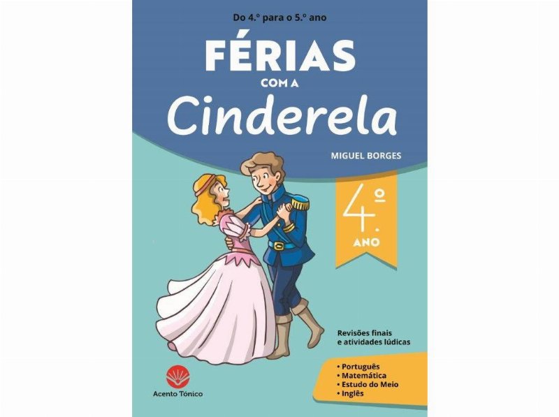 Livro Férias Com A Cinderela