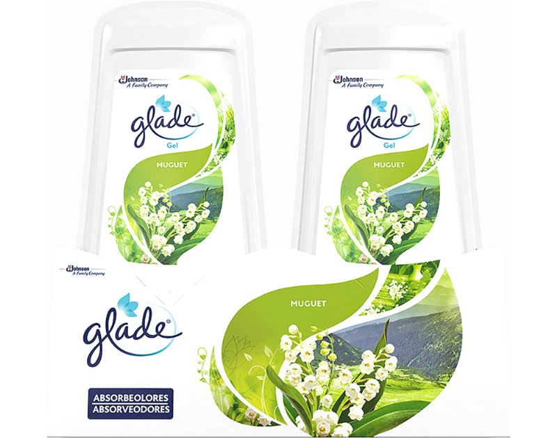 Ambientador Glade Absorve Flores Primavera 2X150 g